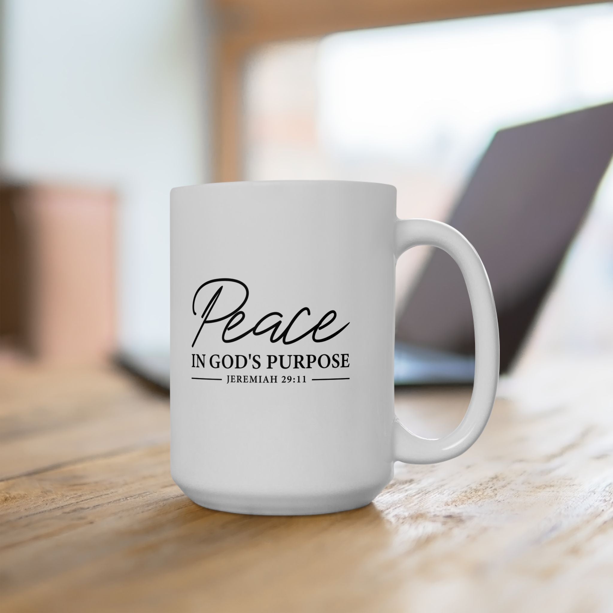 Peace in God's Purpose Coffee Mug