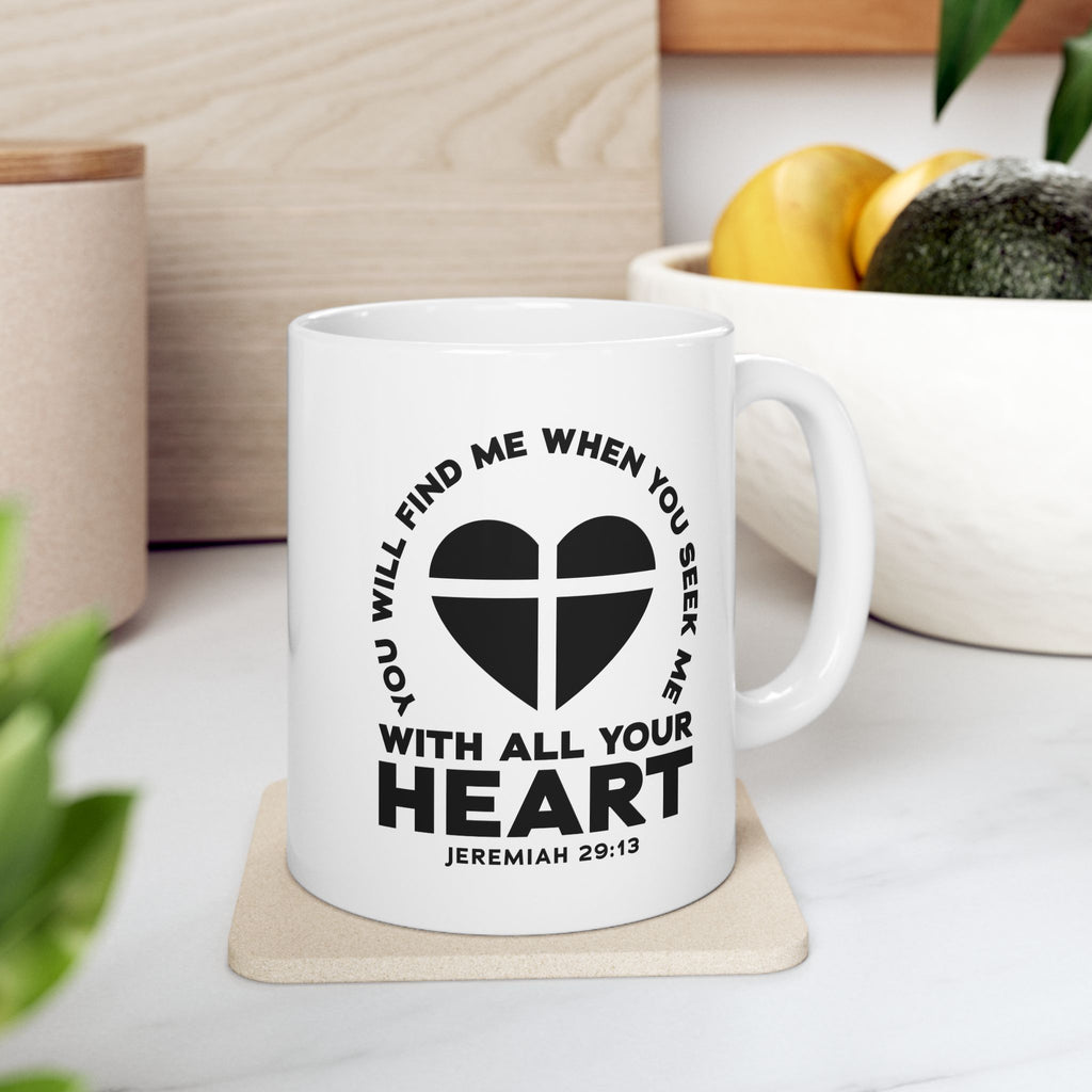 Seek & You Will Find GOD Coffee Mug