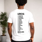 GOD is Love Unisex Jersey Short Sleeve Tee