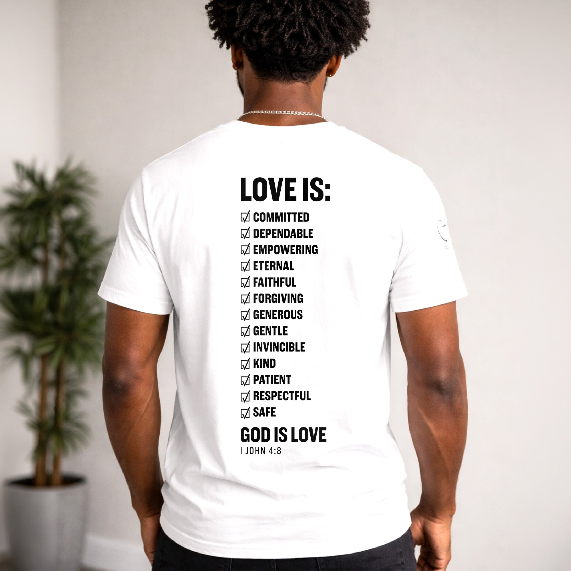 GOD is Love Unisex Jersey Short Sleeve Tee