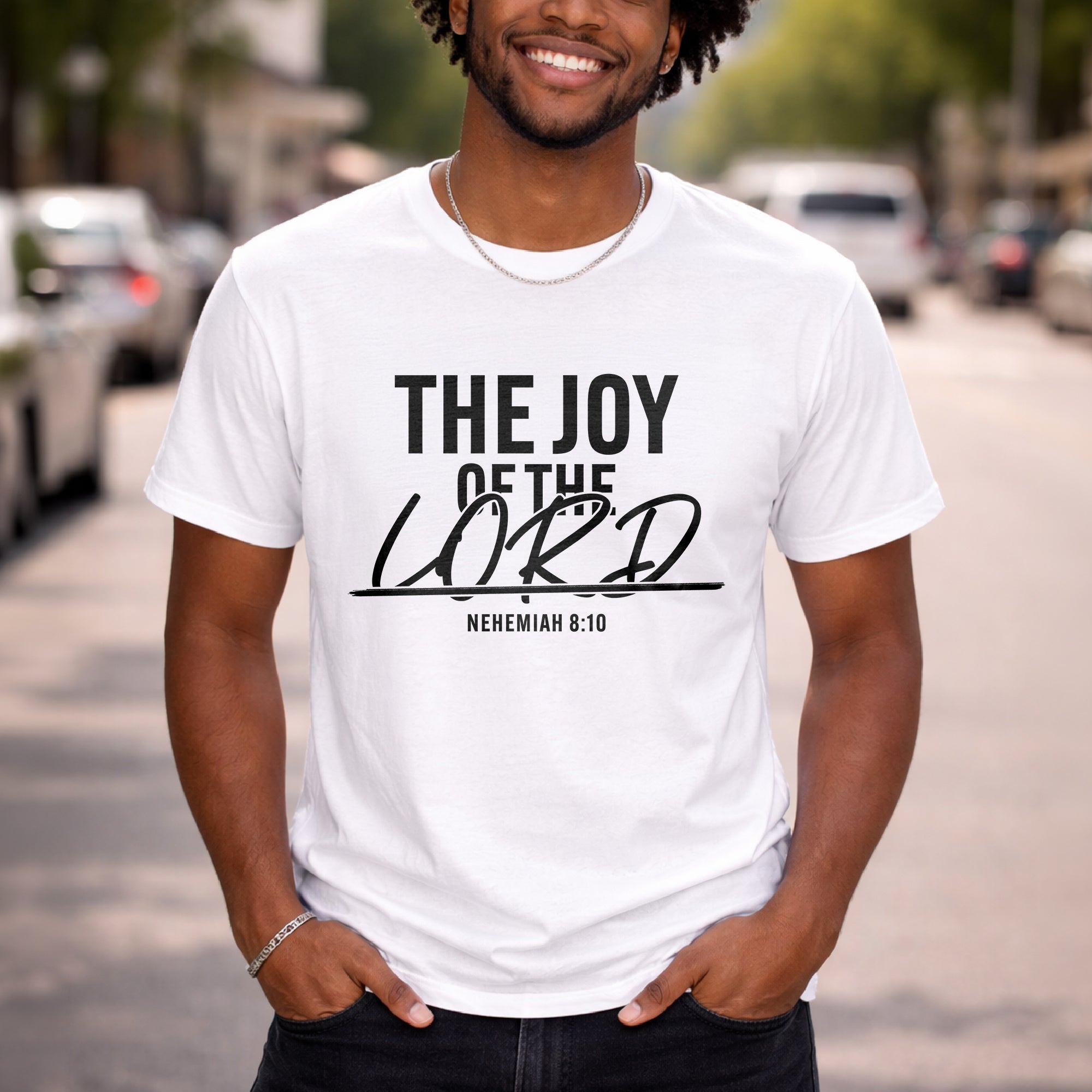The Joy of The Lord Unisex Jersey Short Sleeve Tee