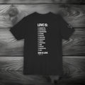 GOD is Love Unisex Jersey Short Sleeve Tee