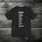 GOD is Love Unisex Jersey Short Sleeve Tee