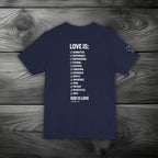 GOD is Love Unisex Jersey Short Sleeve Tee