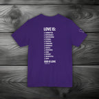 GOD is Love Unisex Jersey Short Sleeve Tee