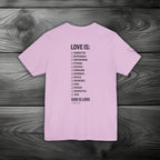 GOD is Love Unisex Jersey Short Sleeve Tee