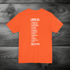 GOD is Love Unisex Jersey Short Sleeve Tee