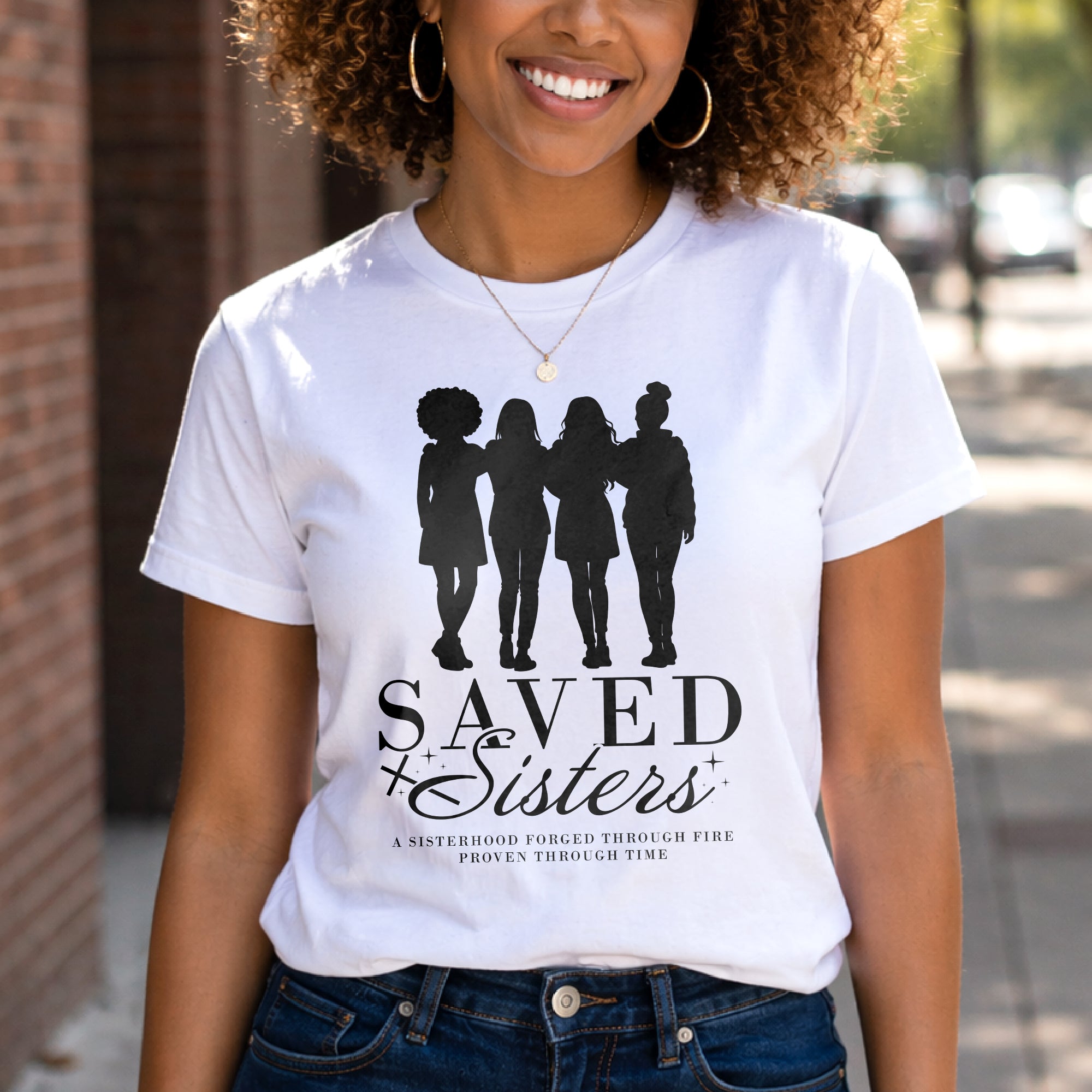 Saved Sisters Unisex Jersey Short Sleeve Tee