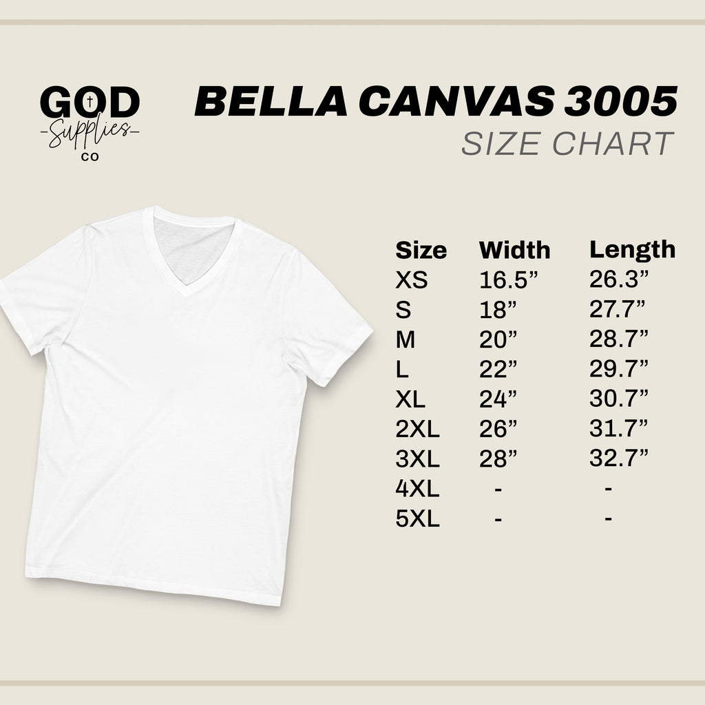 Everlasting Love Unisex Jersey Short Sleeve V-Neck Tee