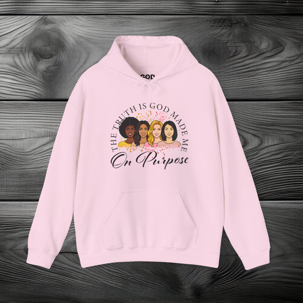 God Made Me On Purpose Pullover Hoodie