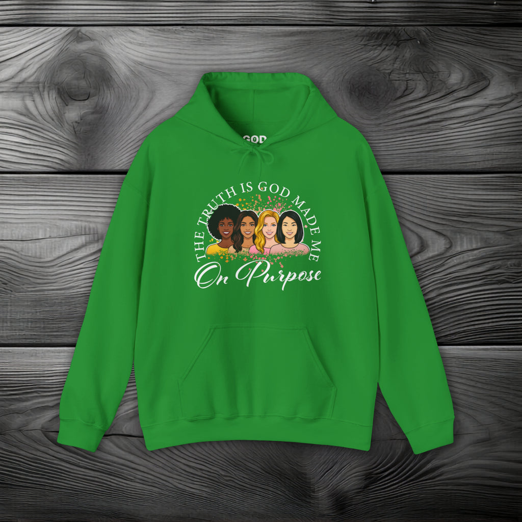 God Made Me On Purpose Pullover Hoodie