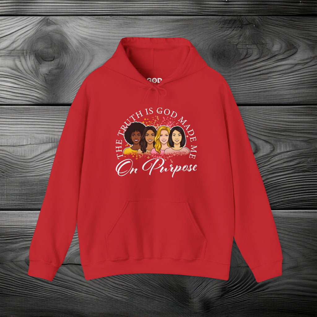 God Made Me On Purpose Pullover Hoodie