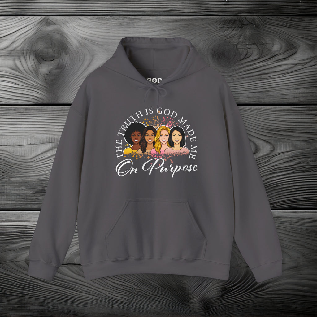 God Made Me On Purpose Pullover Hoodie