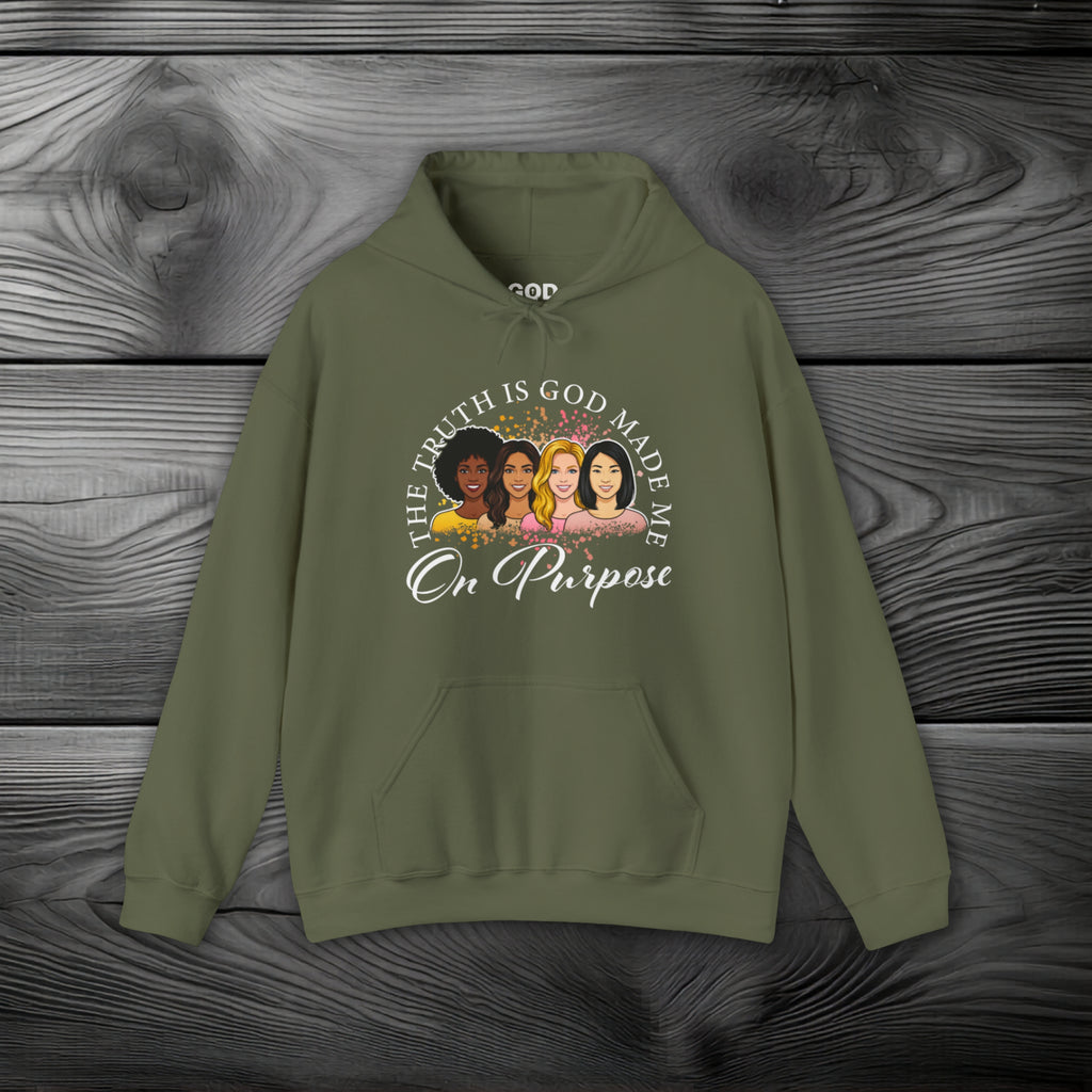 God Made Me On Purpose Pullover Hoodie