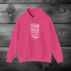 The Truth is in Christ I Am Valued Valuable and Free Pullover Hoodie