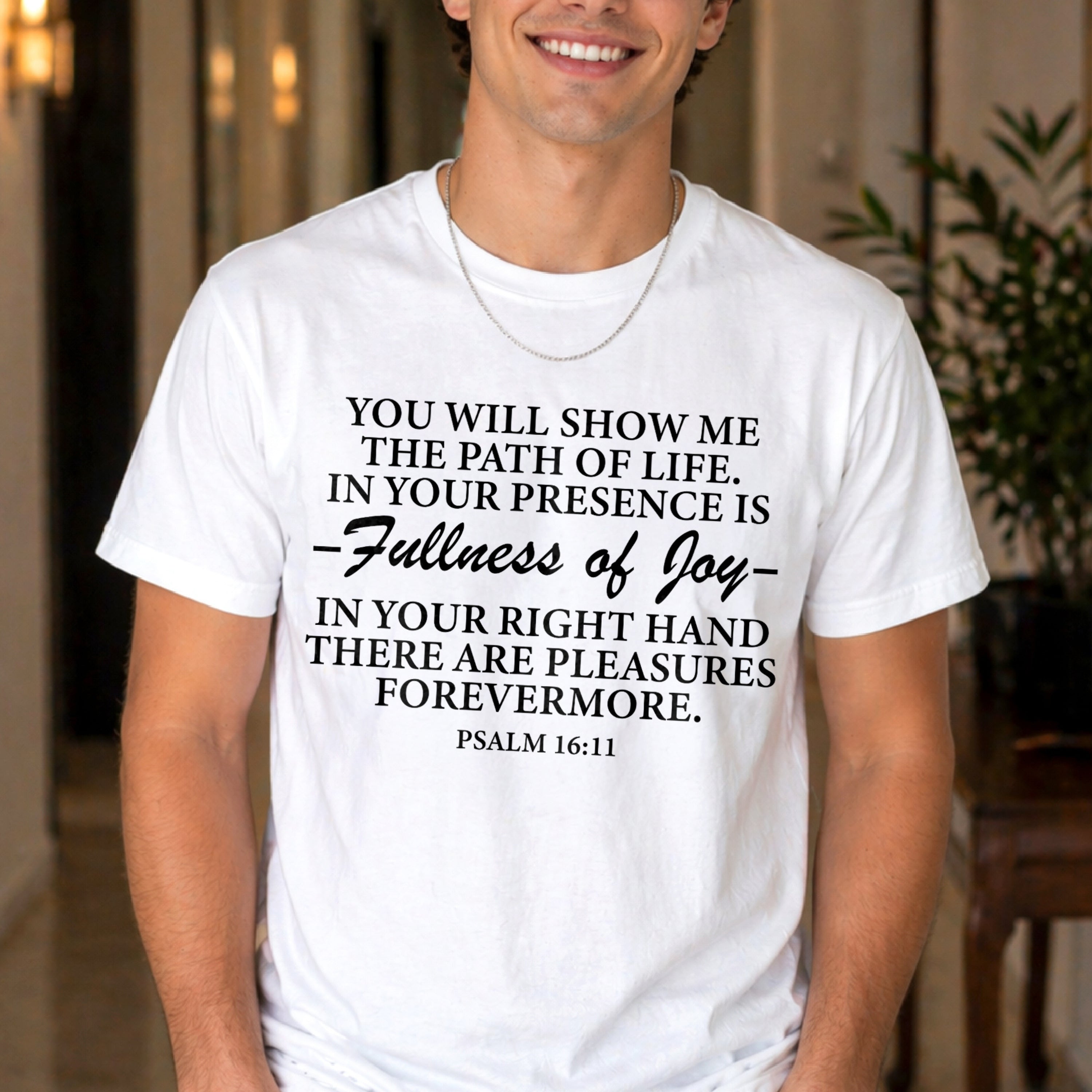 Joy In GOD's Presence Unisex Jersey Short Sleeve Tee