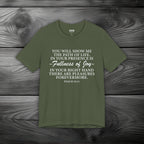 Joy In GOD's Presence Unisex Jersey Short Sleeve Tee