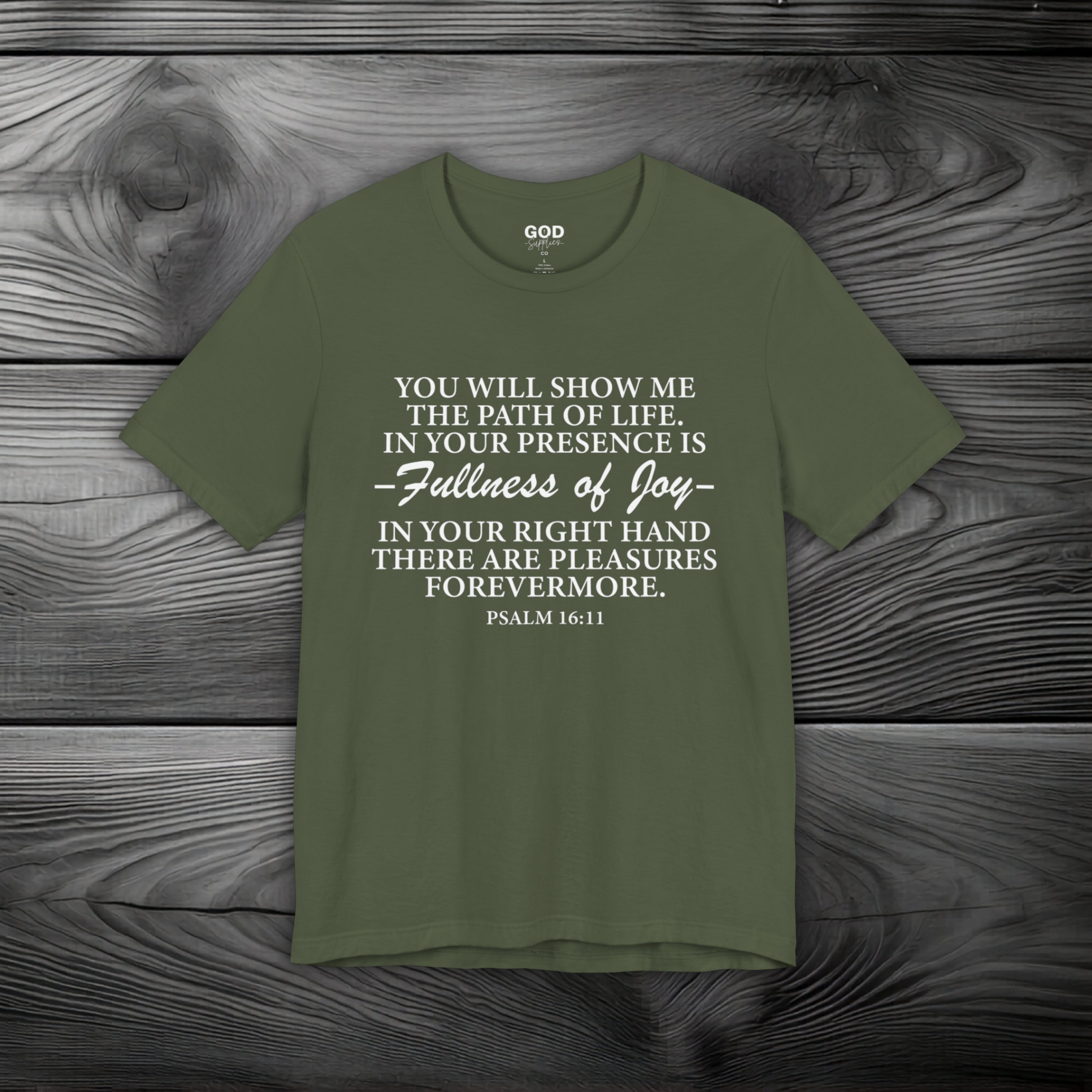 Joy In GOD's Presence Unisex Jersey Short Sleeve Tee