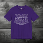 Joy In GOD's Presence Unisex Jersey Short Sleeve Tee