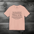 Joy In GOD's Presence Unisex Jersey Short Sleeve Tee