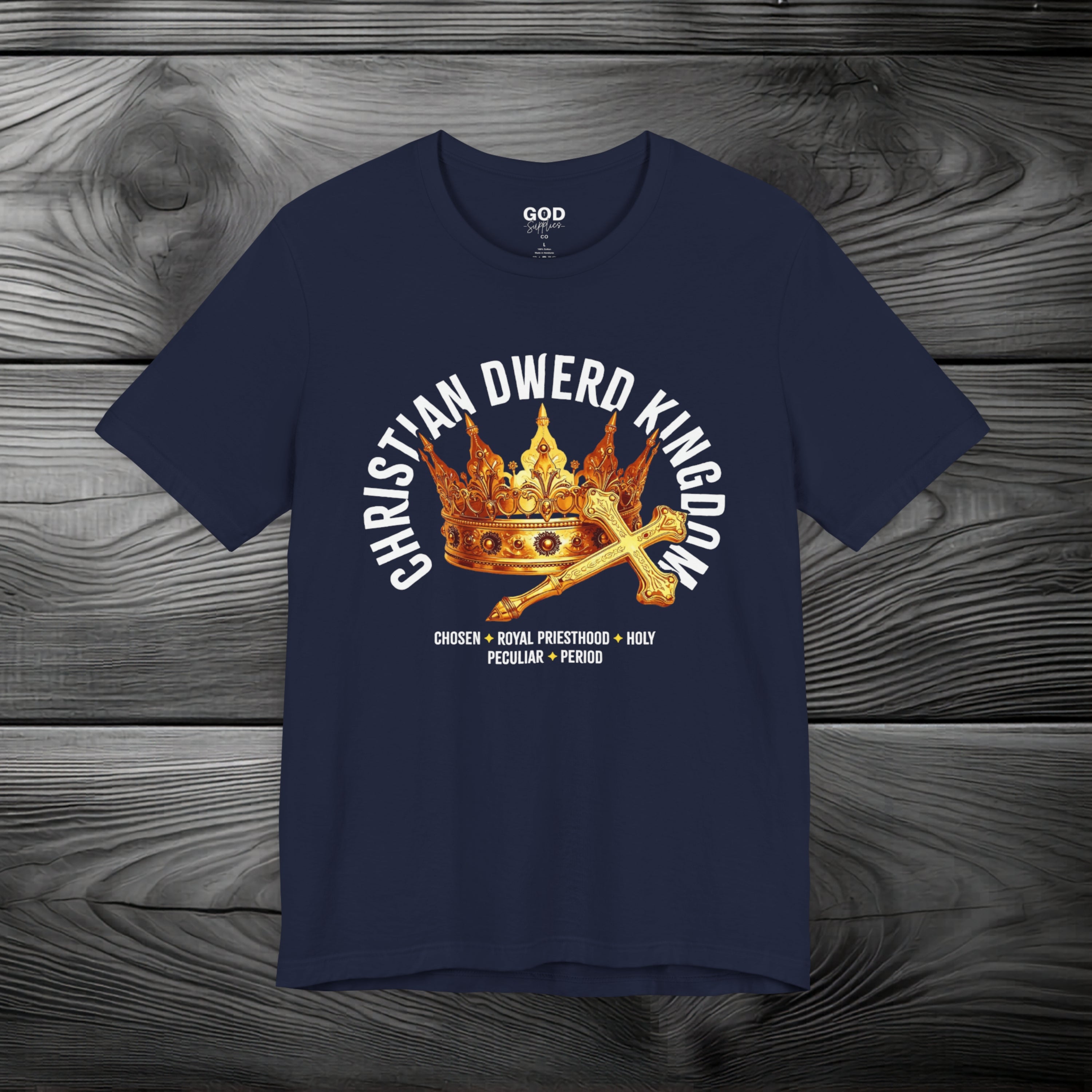 Christian Dwerd Kingdom Unisex Jersey Short Sleeve Tee