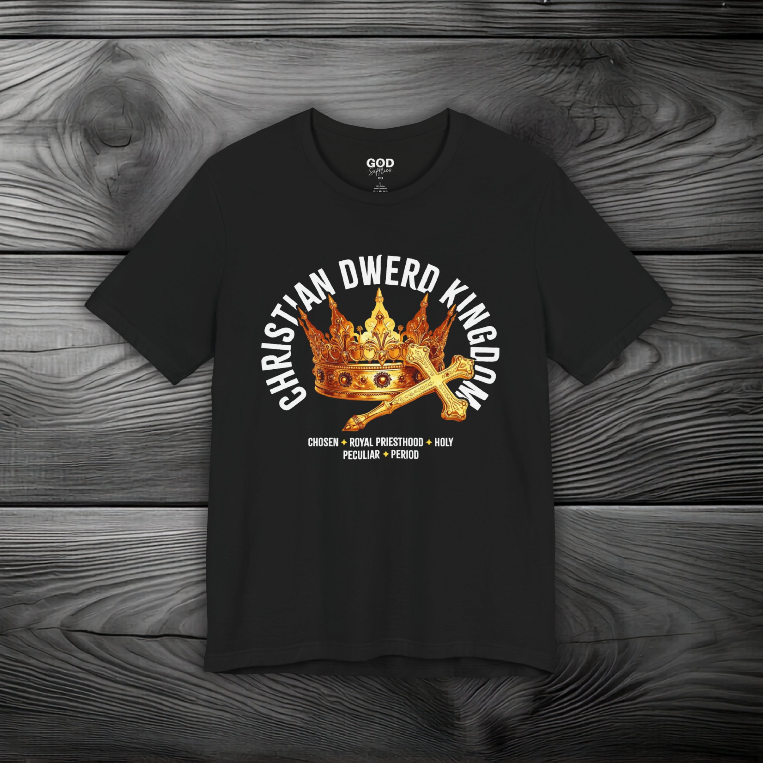 Christian Dwerd Kingdom Unisex Jersey Short Sleeve Tee
