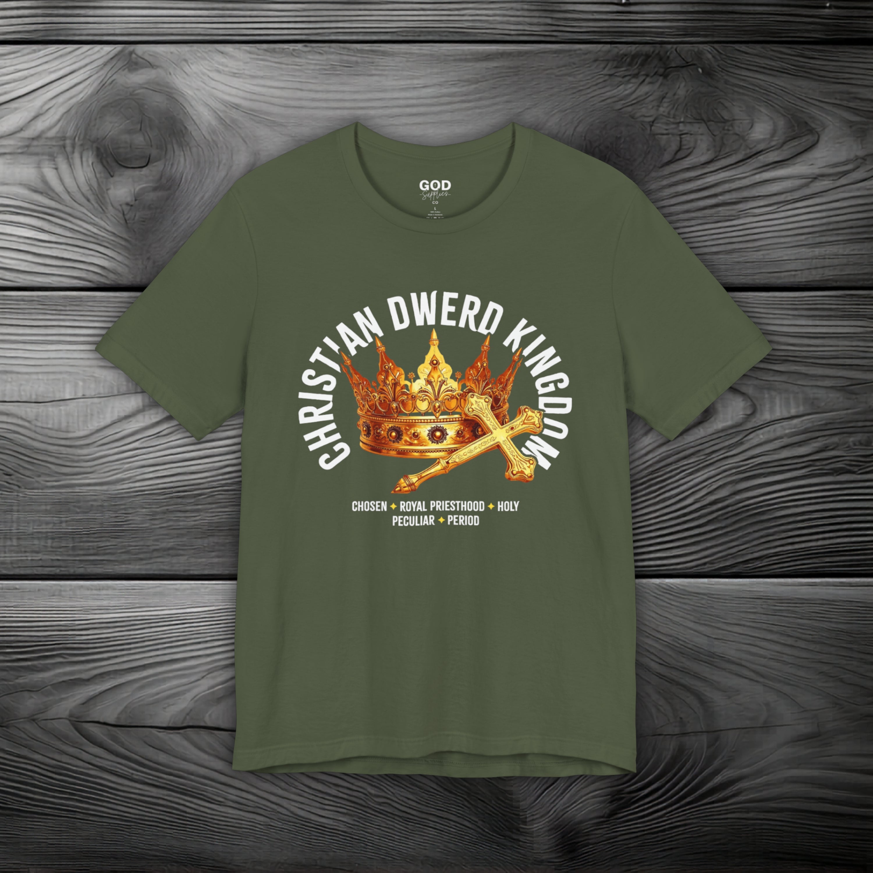 Christian Dwerd Kingdom Unisex Jersey Short Sleeve Tee