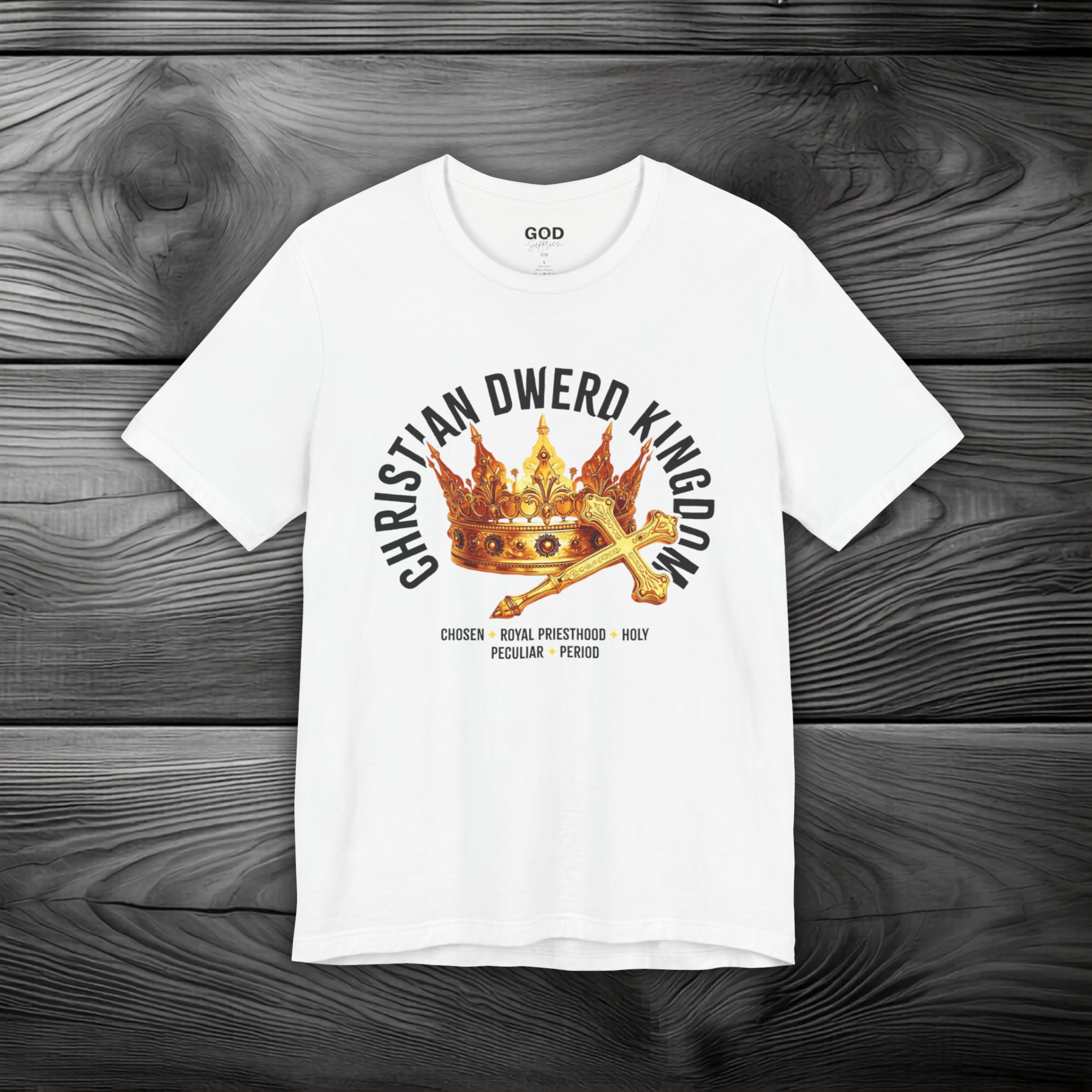 Christian Dwerd Kingdom Unisex Jersey Short Sleeve Tee
