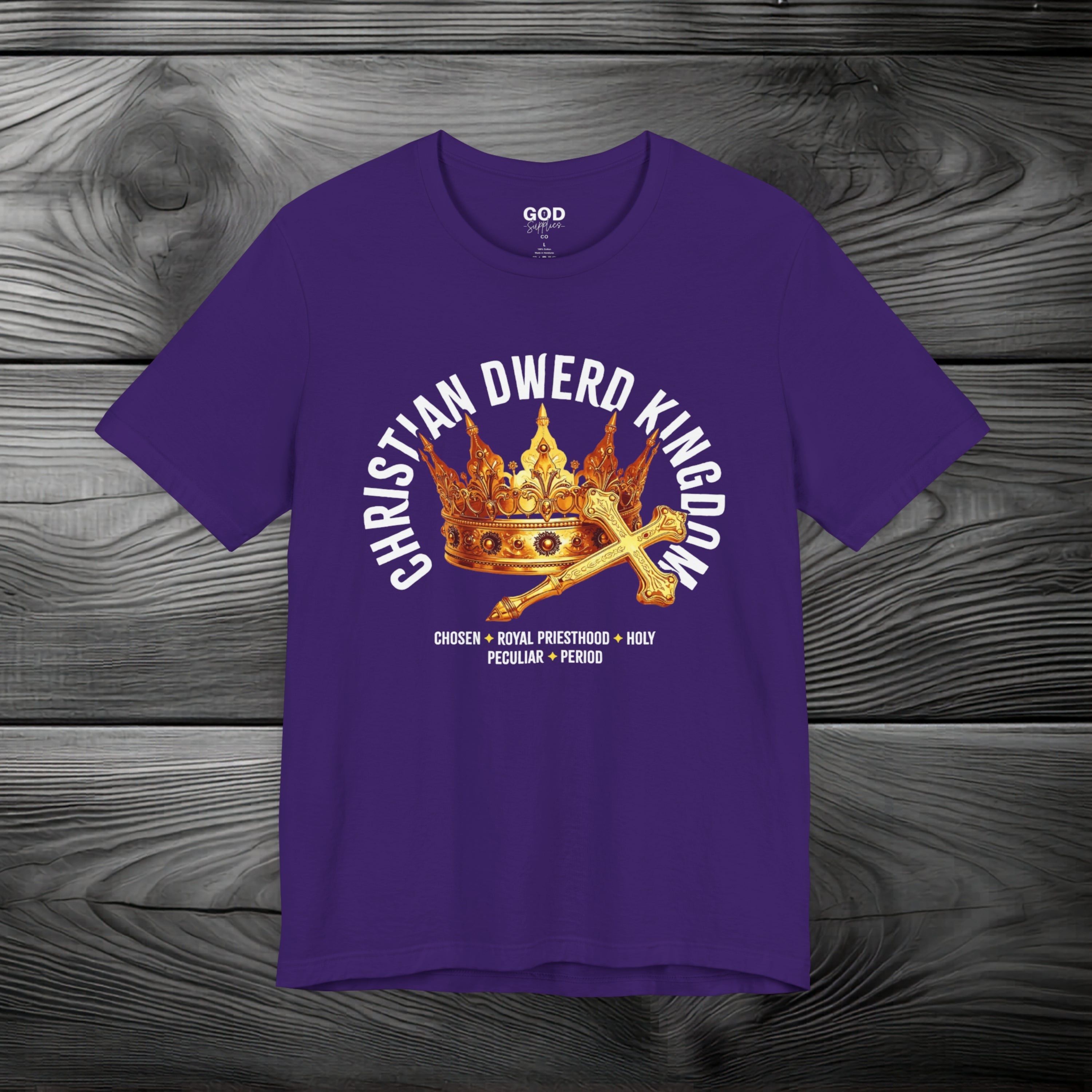 Christian Dwerd Kingdom Unisex Jersey Short Sleeve Tee