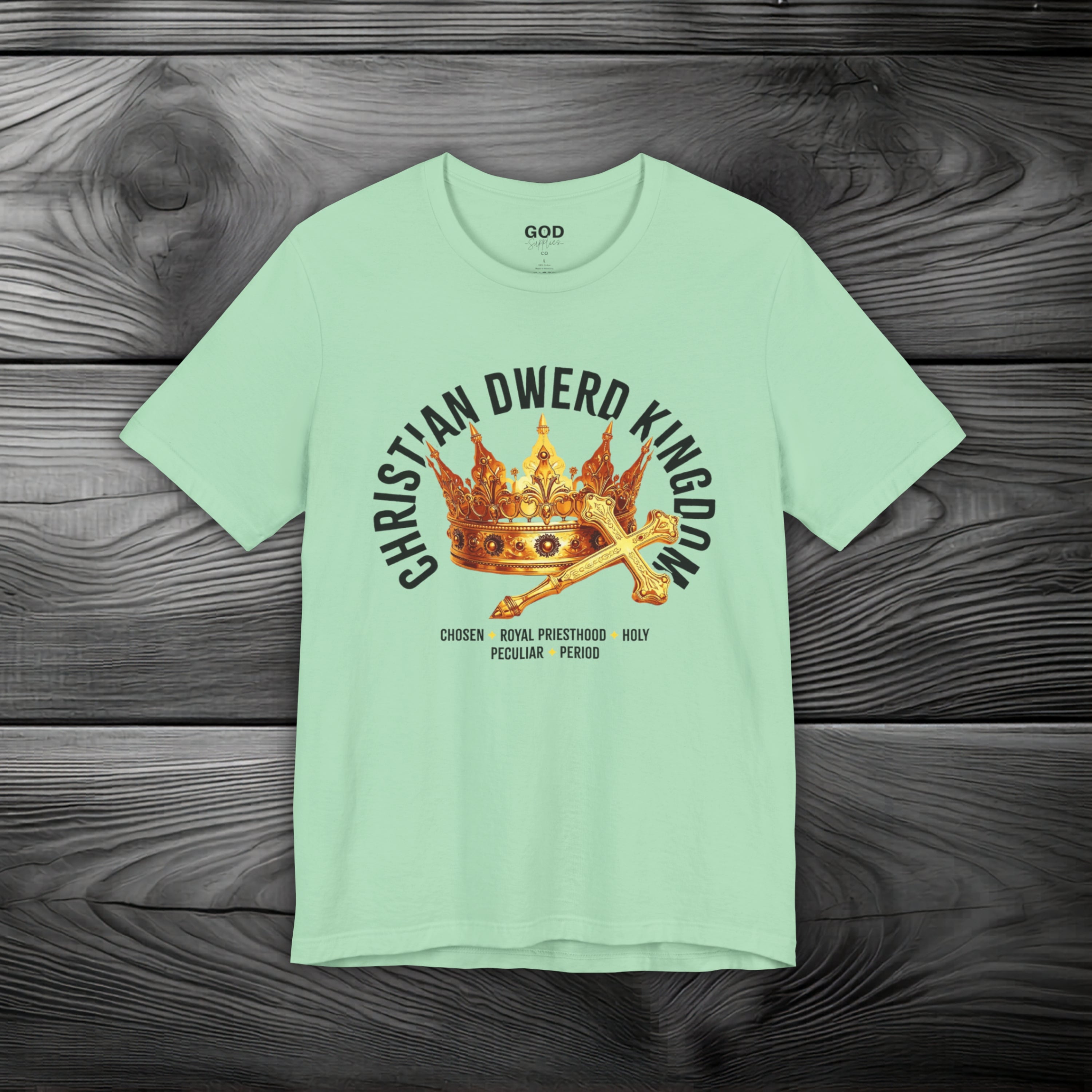 Christian Dwerd Kingdom Unisex Jersey Short Sleeve Tee
