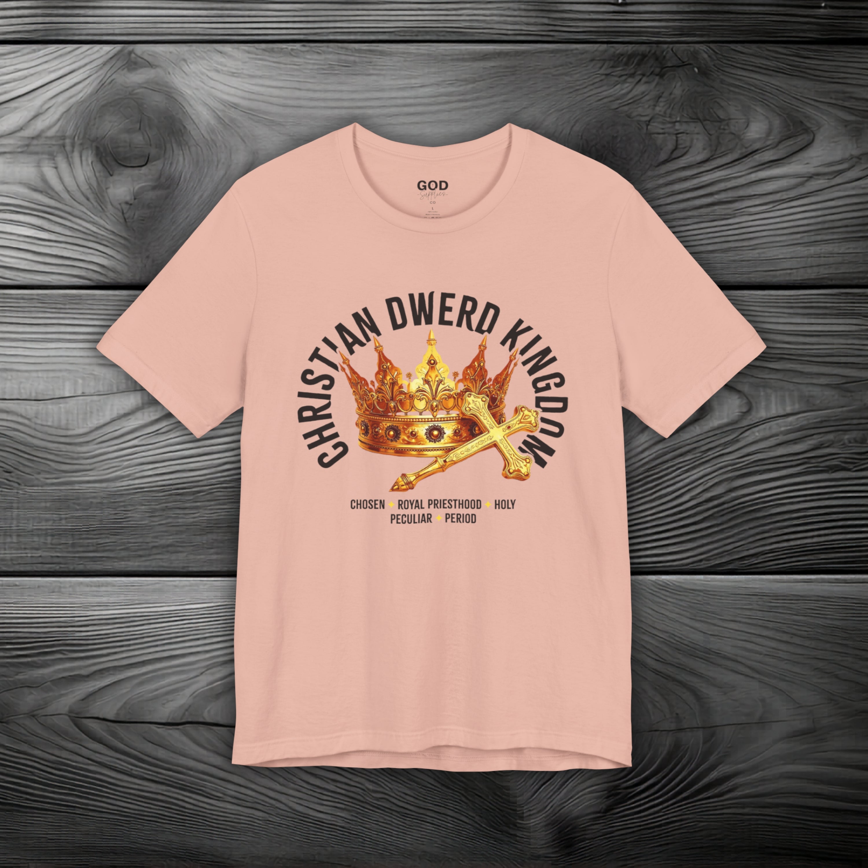 Christian Dwerd Kingdom Unisex Jersey Short Sleeve Tee