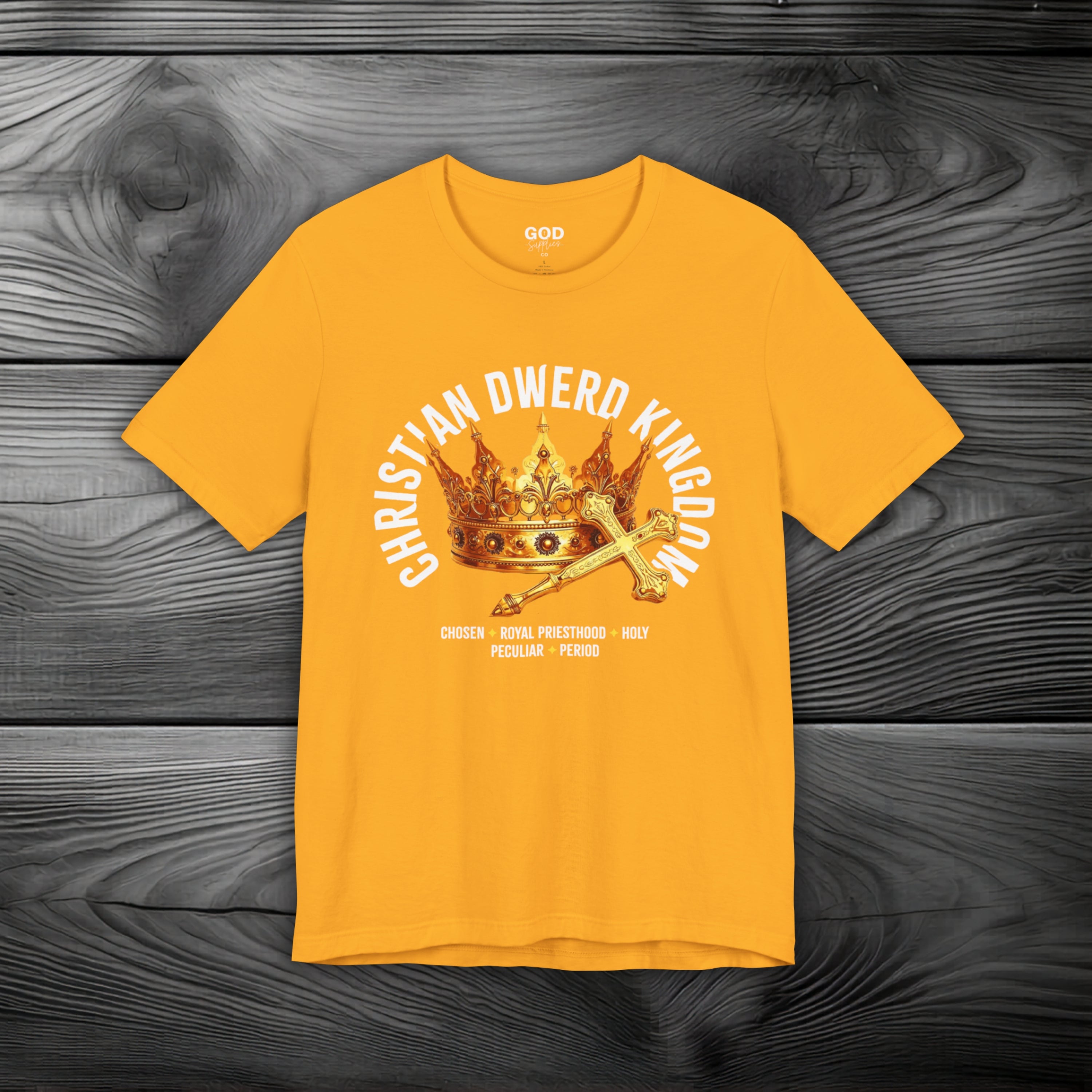 Christian Dwerd Kingdom Unisex Jersey Short Sleeve Tee