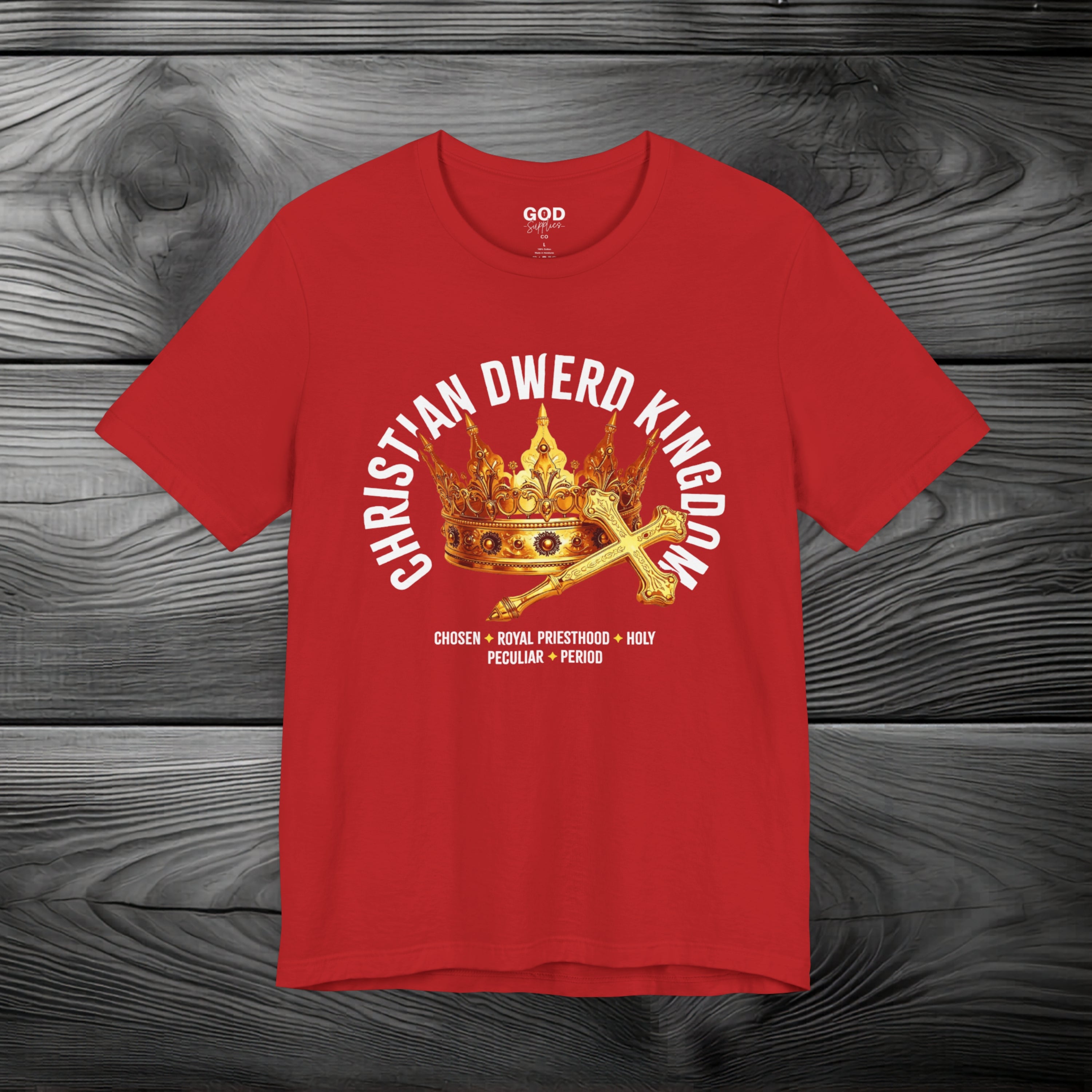 Christian Dwerd Kingdom Unisex Jersey Short Sleeve Tee
