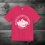 Peace in God's Purpose Unisex Jersey Short Sleeve Tee