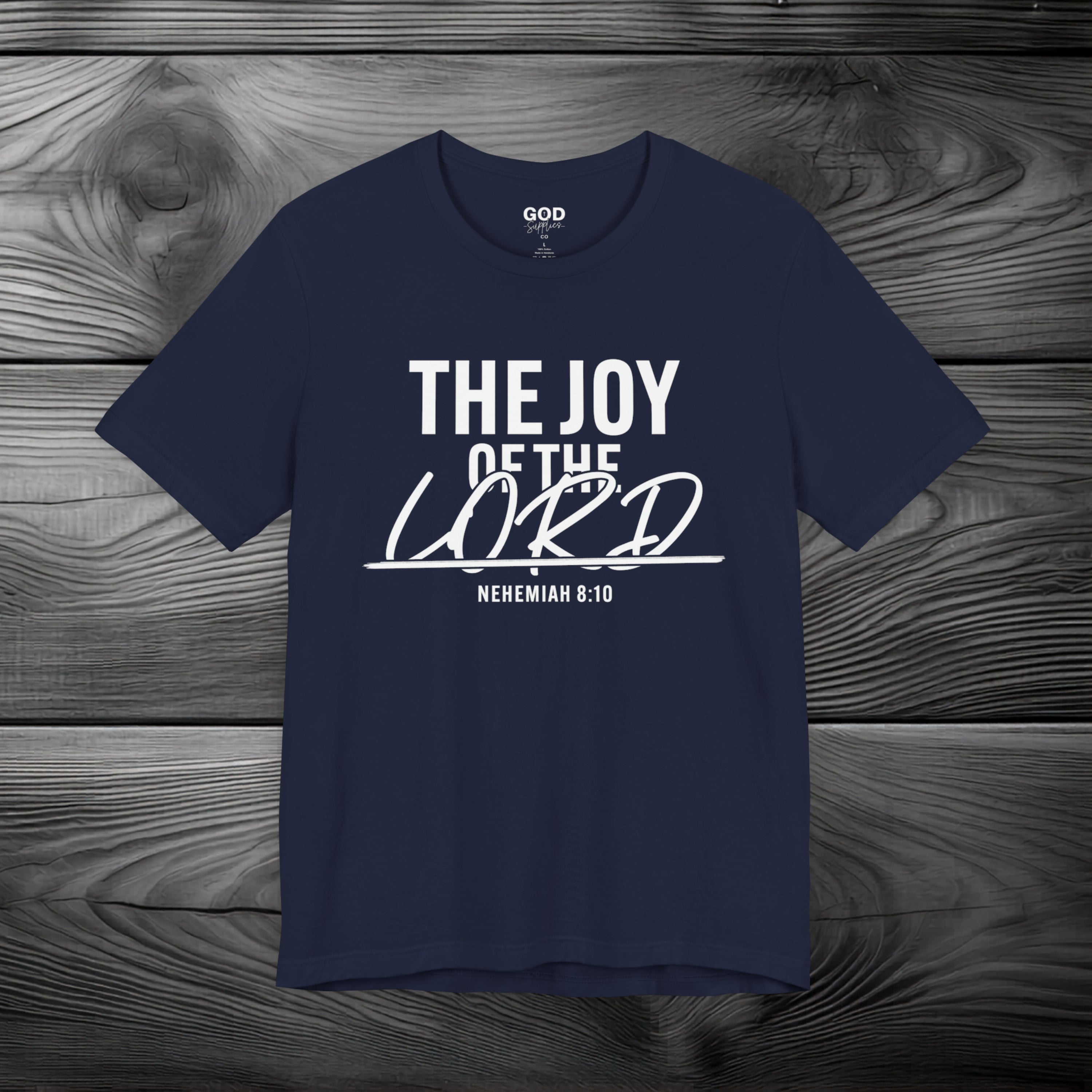 The Joy of The Lord Unisex Jersey Short Sleeve Tee