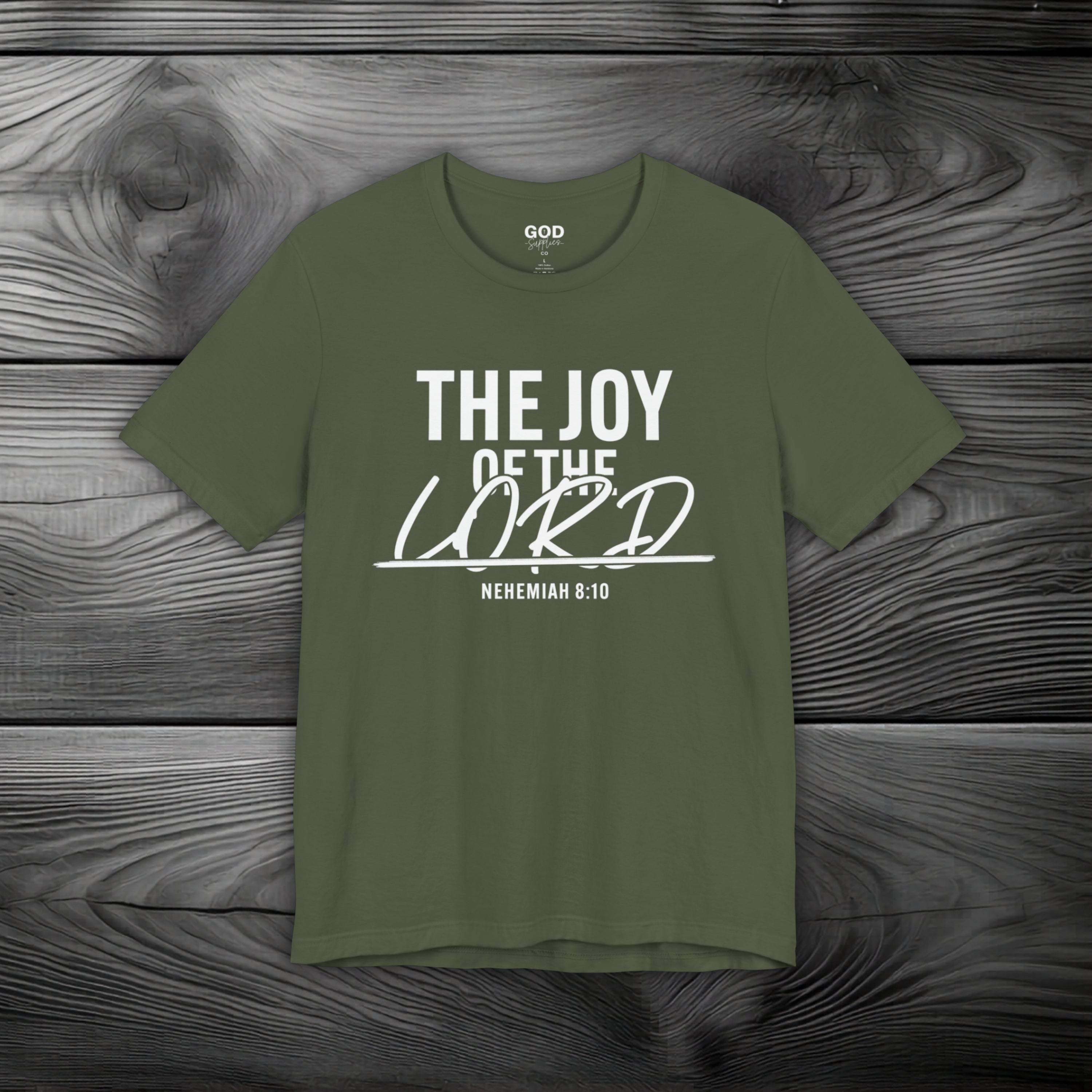 The Joy of The Lord Unisex Jersey Short Sleeve Tee