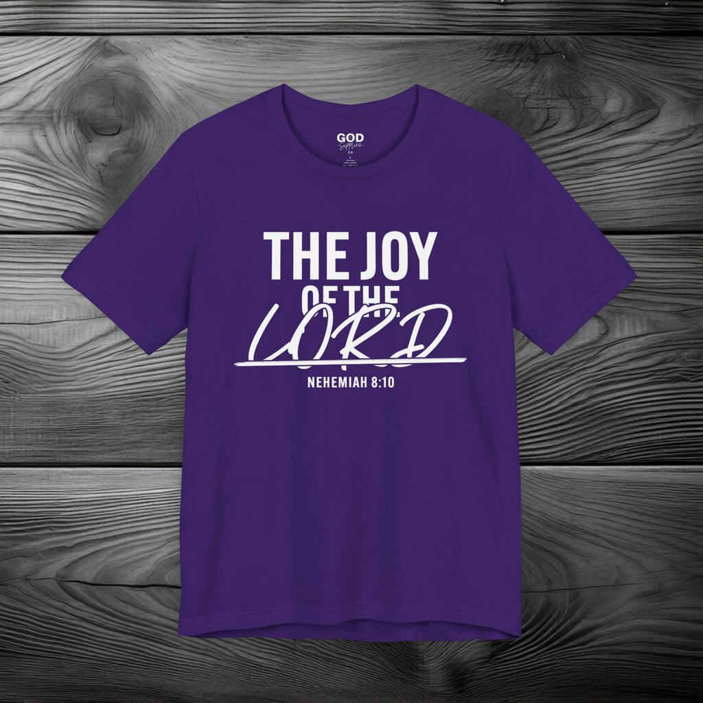 The Joy of The Lord Unisex Jersey Short Sleeve Tee