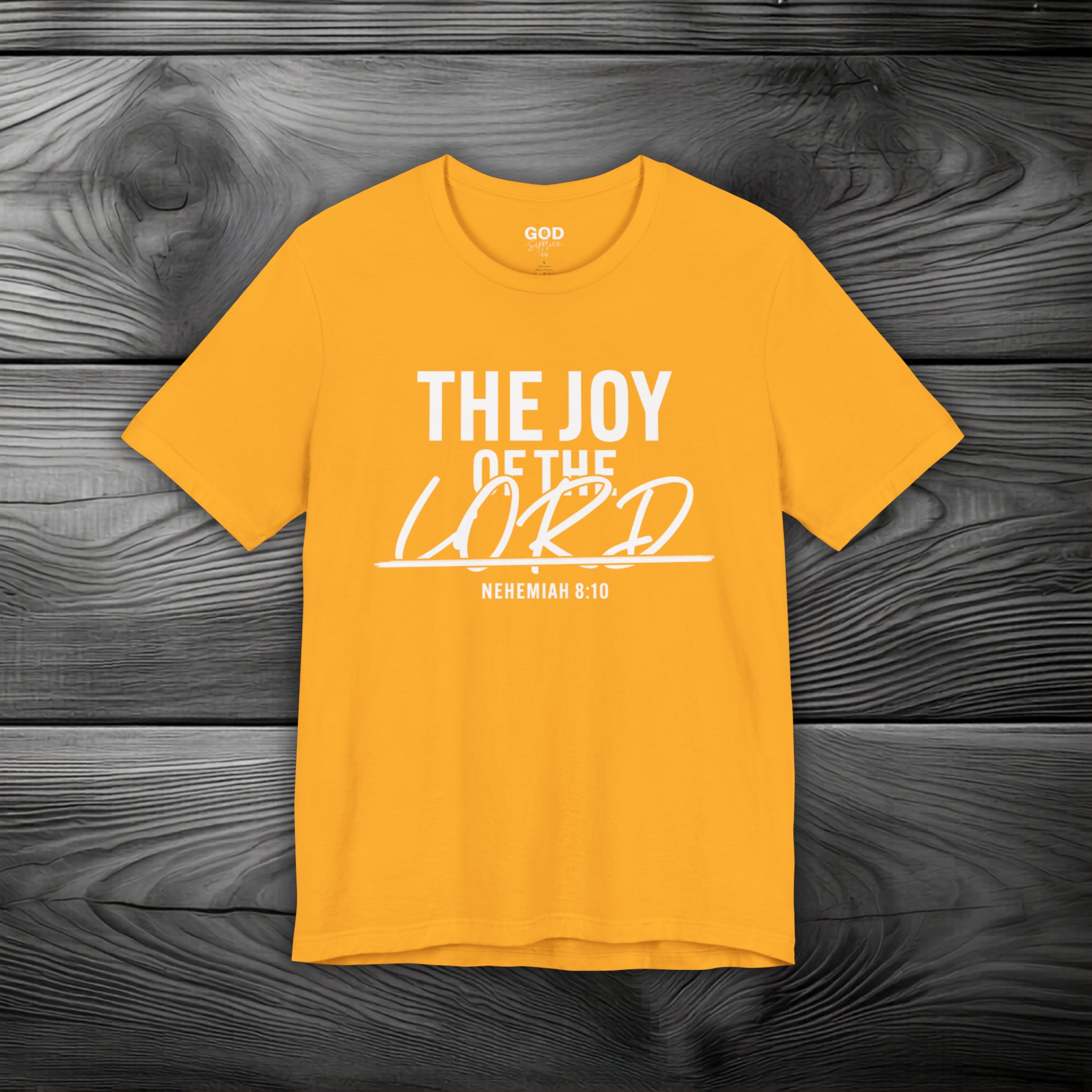 The Joy of The Lord Unisex Jersey Short Sleeve Tee