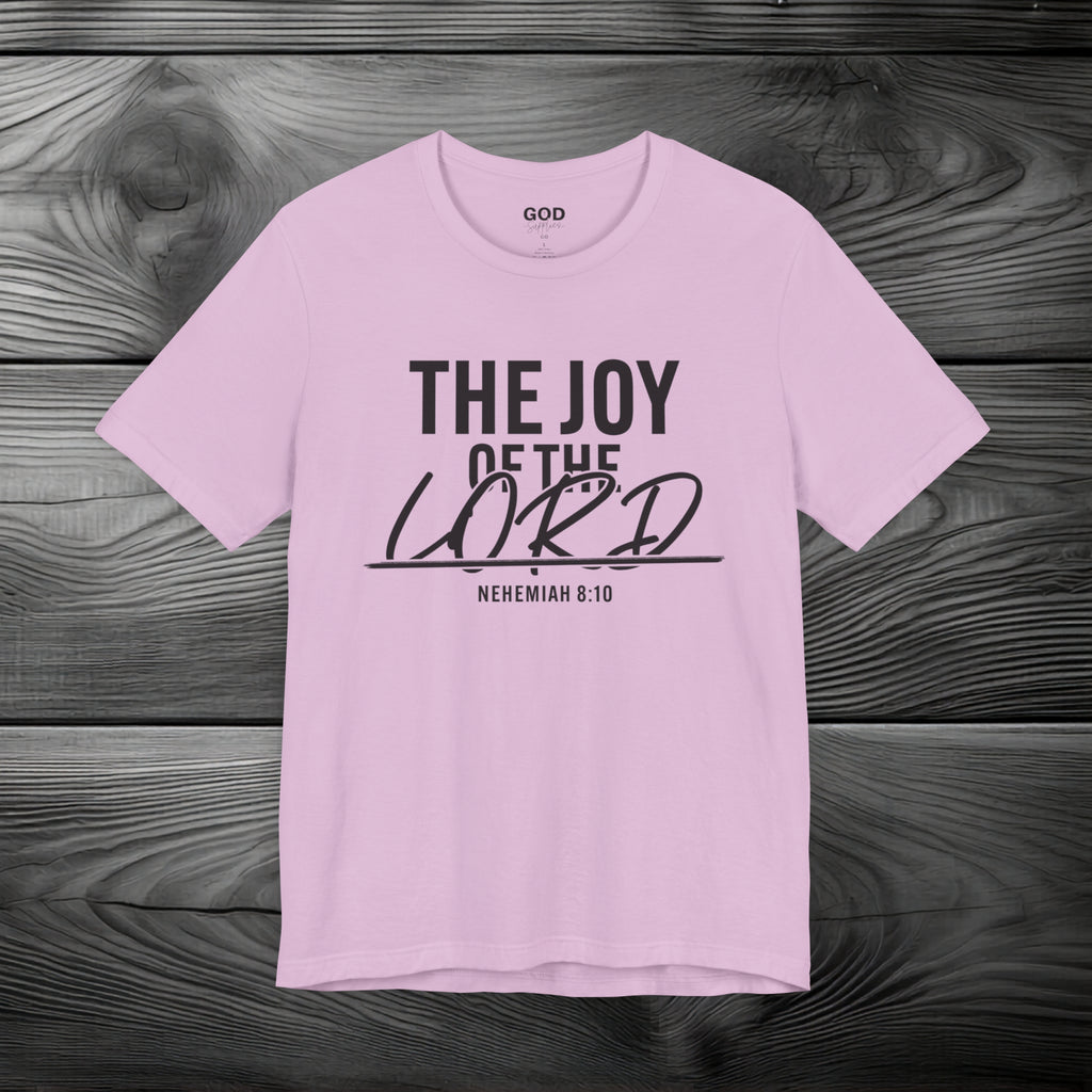 The Joy of The Lord Unisex Jersey Short Sleeve Tee