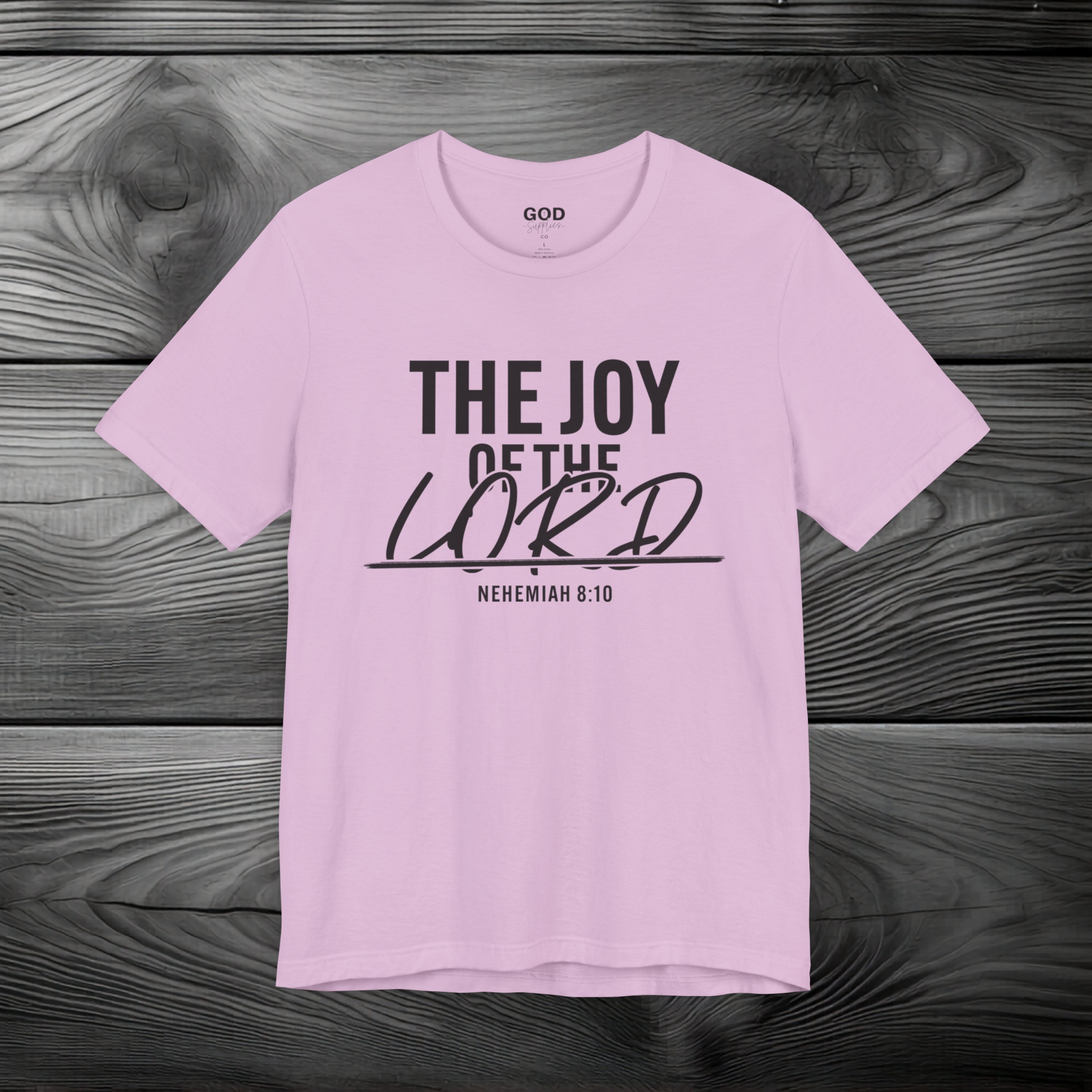 The Joy of The Lord Unisex Jersey Short Sleeve Tee