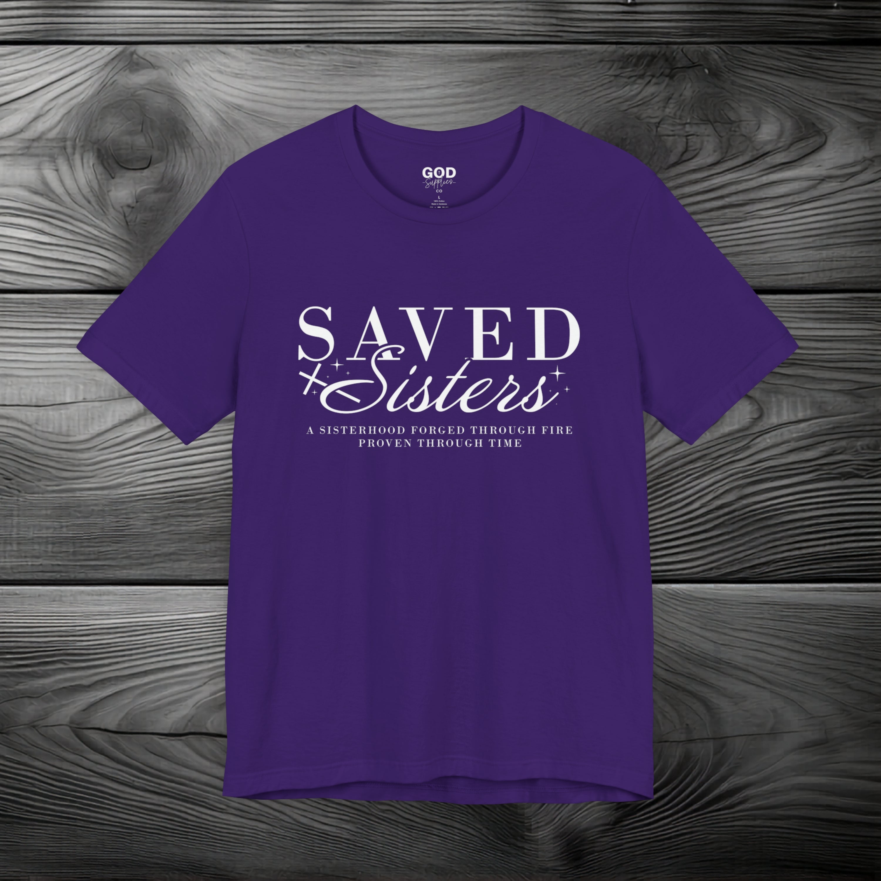 Saved Sisters Unisex Jersey Short Sleeve Tee