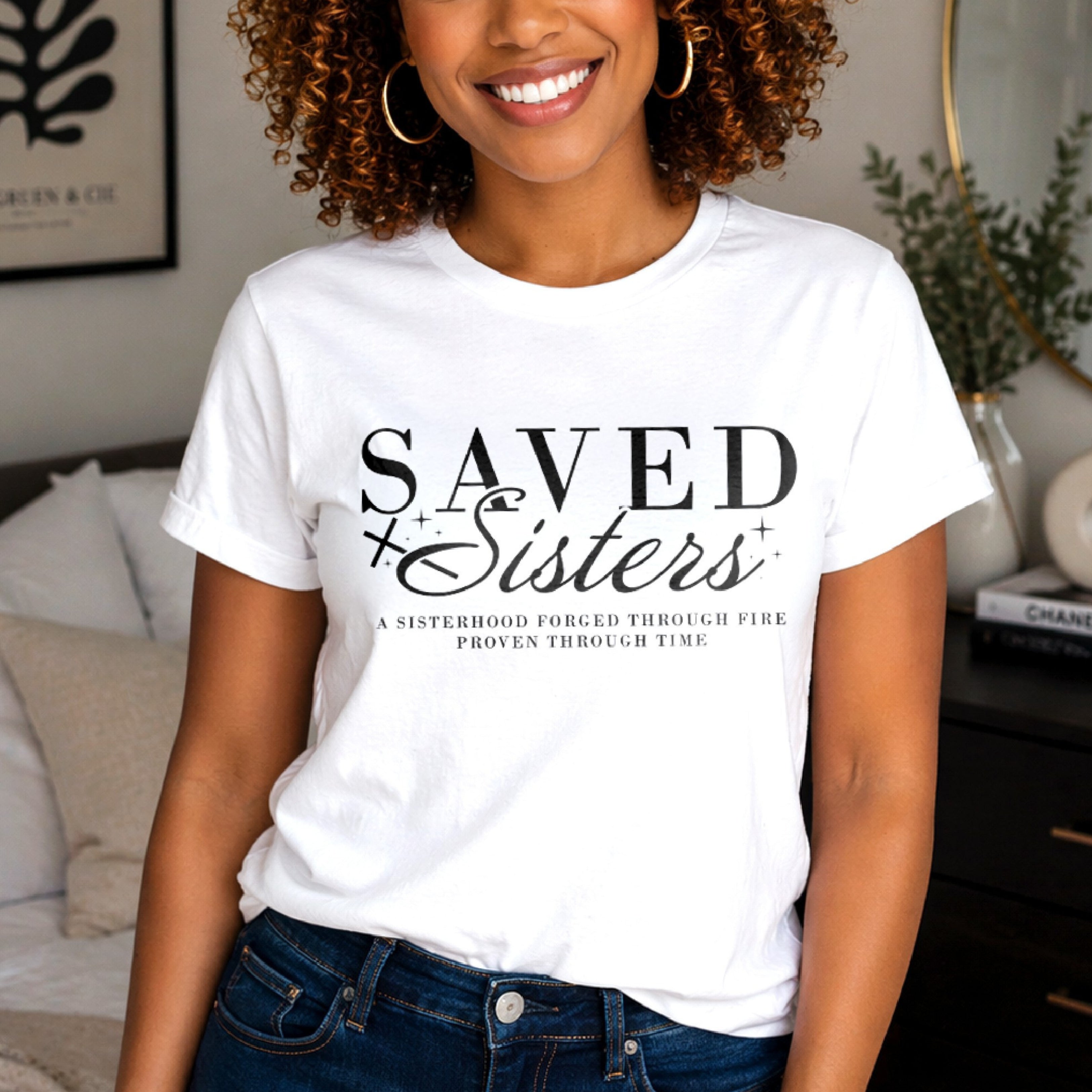 Saved Sisters Unisex Jersey Short Sleeve Tee