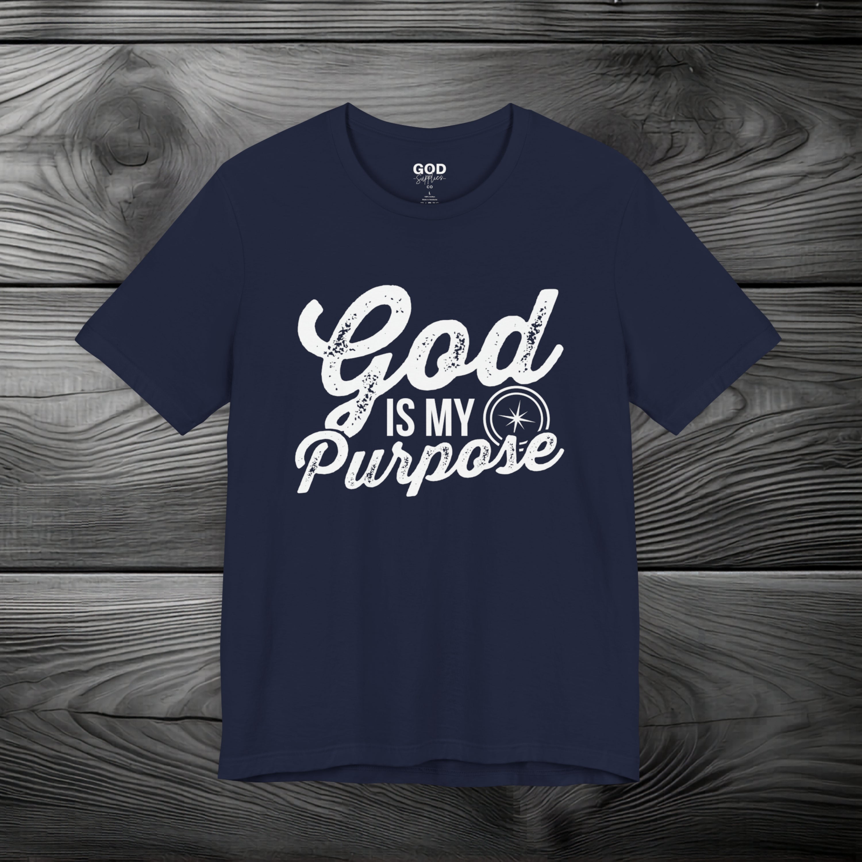 God is My Purpose Unisex Jersey Short Sleeve Tee
