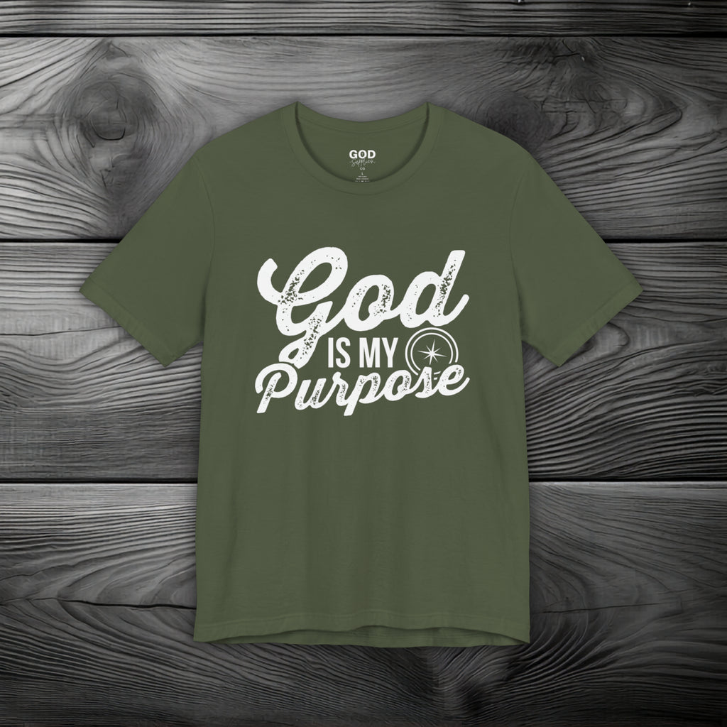 God is My Purpose Unisex Jersey Short Sleeve Tee
