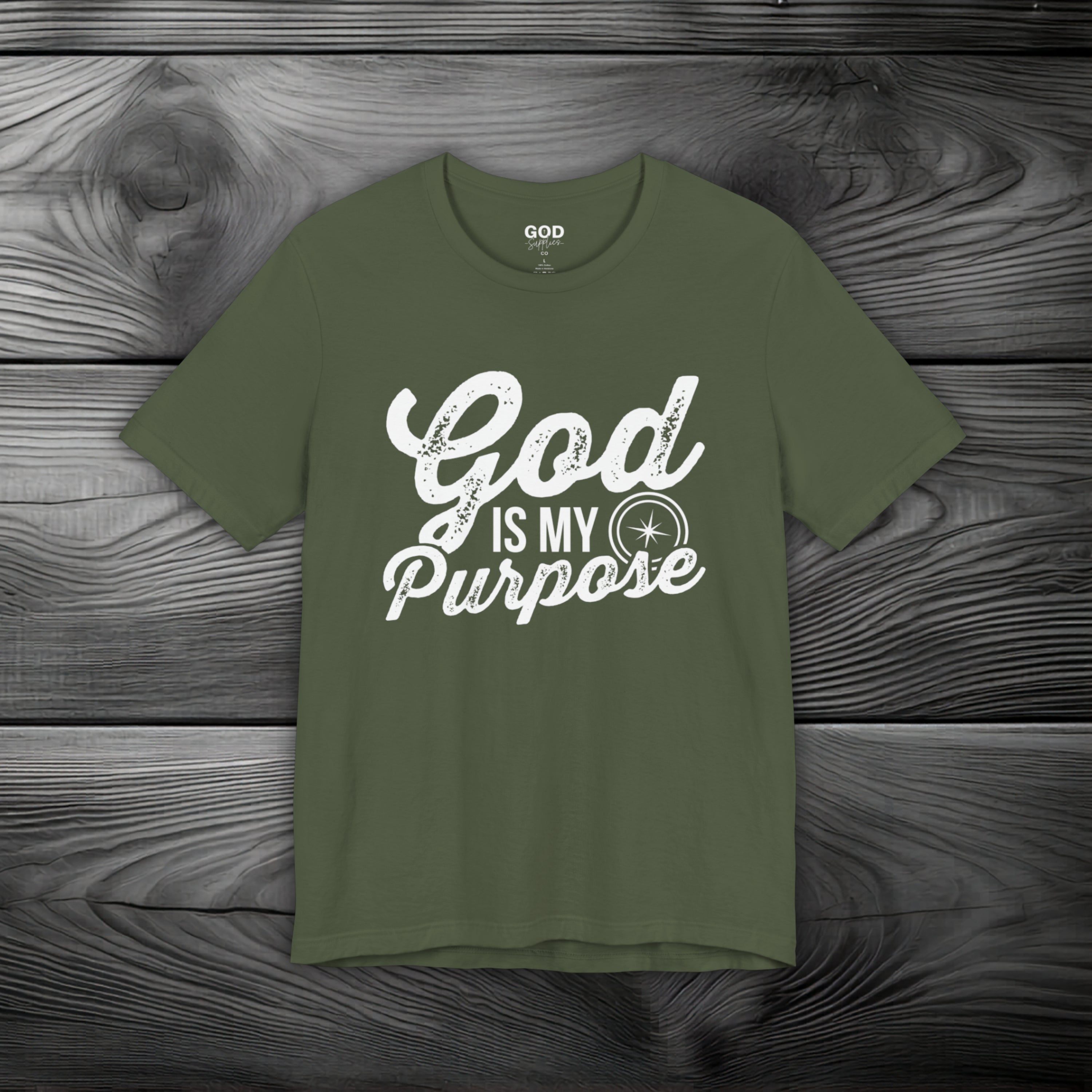 God is My Purpose Unisex Jersey Short Sleeve Tee