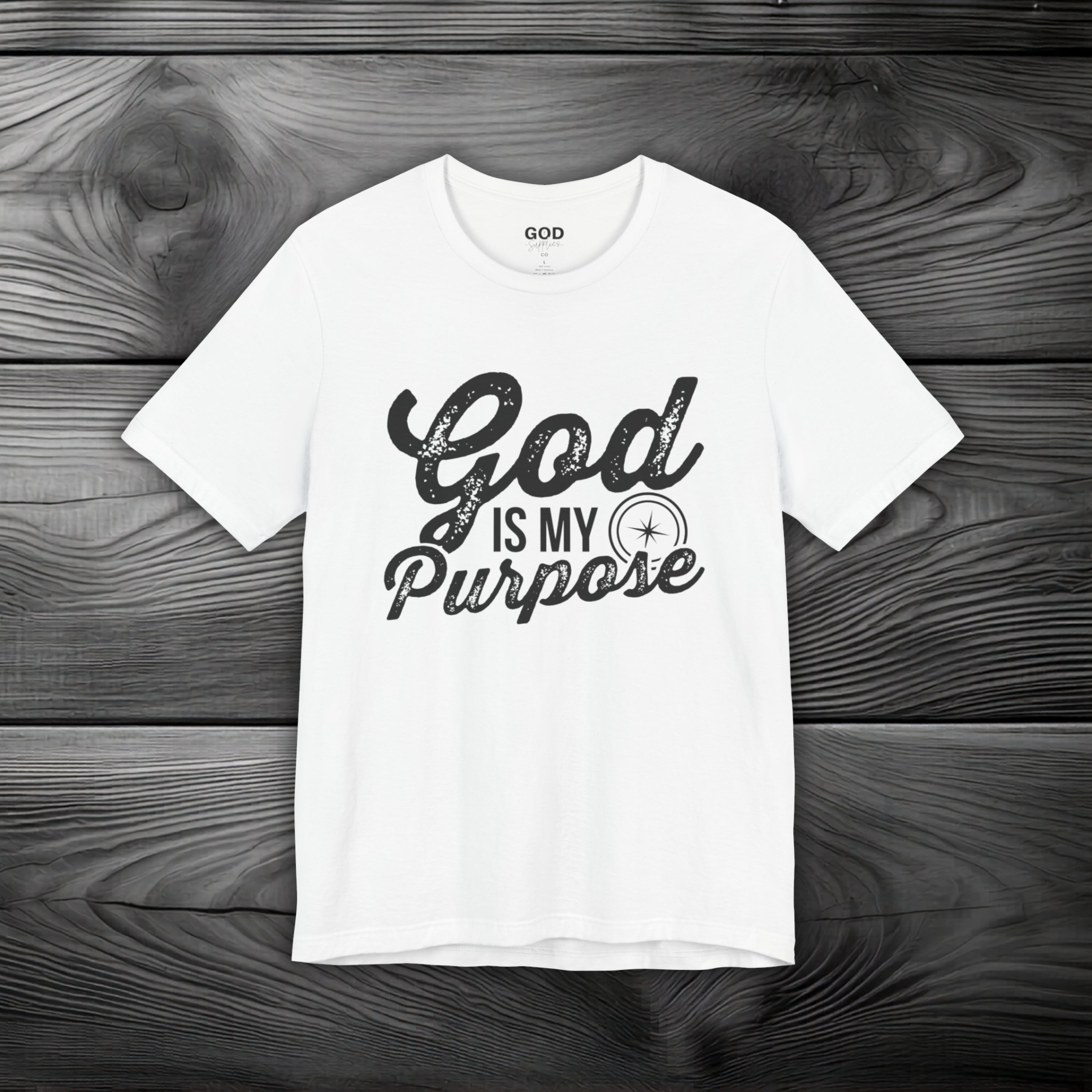 God is My Purpose Unisex Jersey Short Sleeve Tee