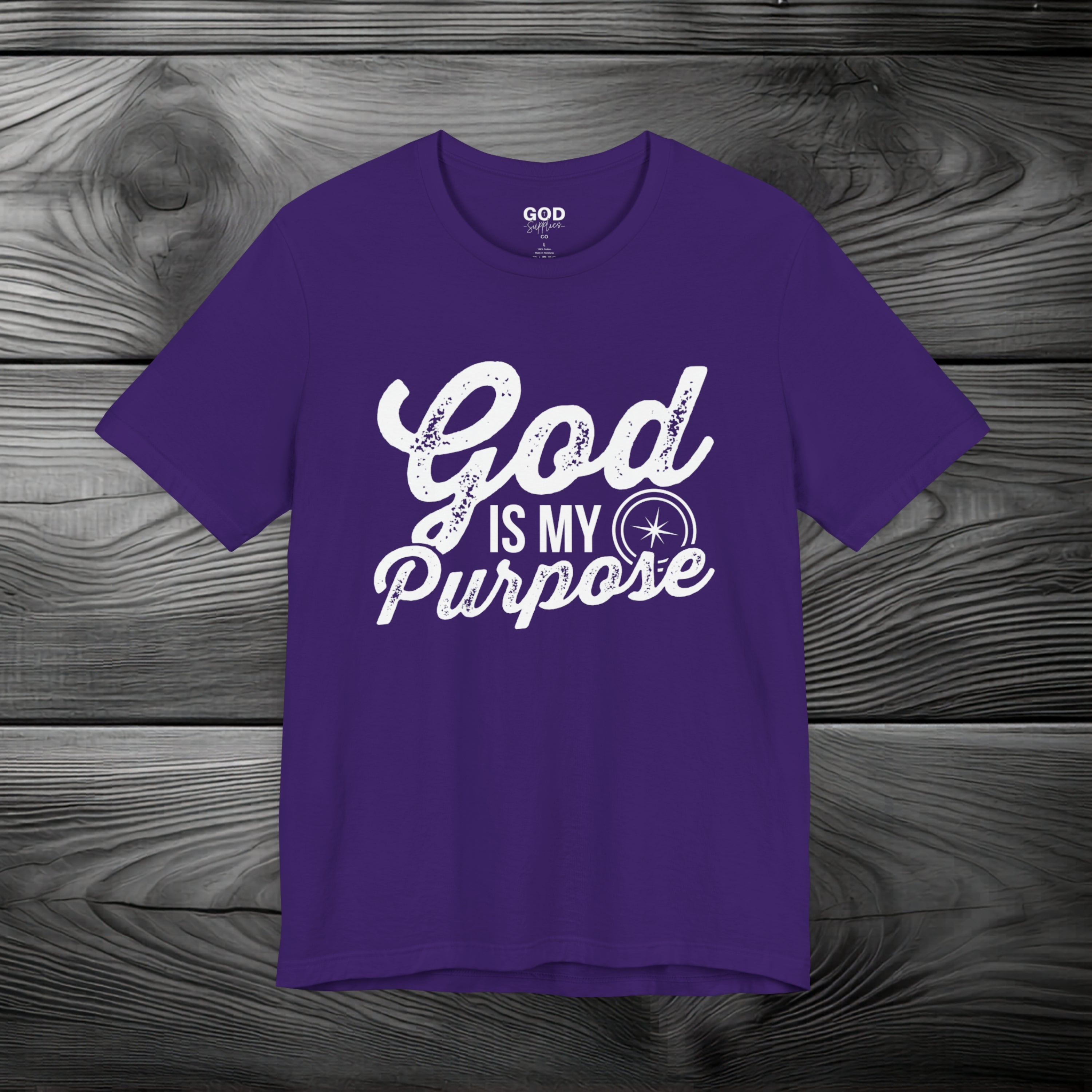 God is My Purpose Unisex Jersey Short Sleeve Tee