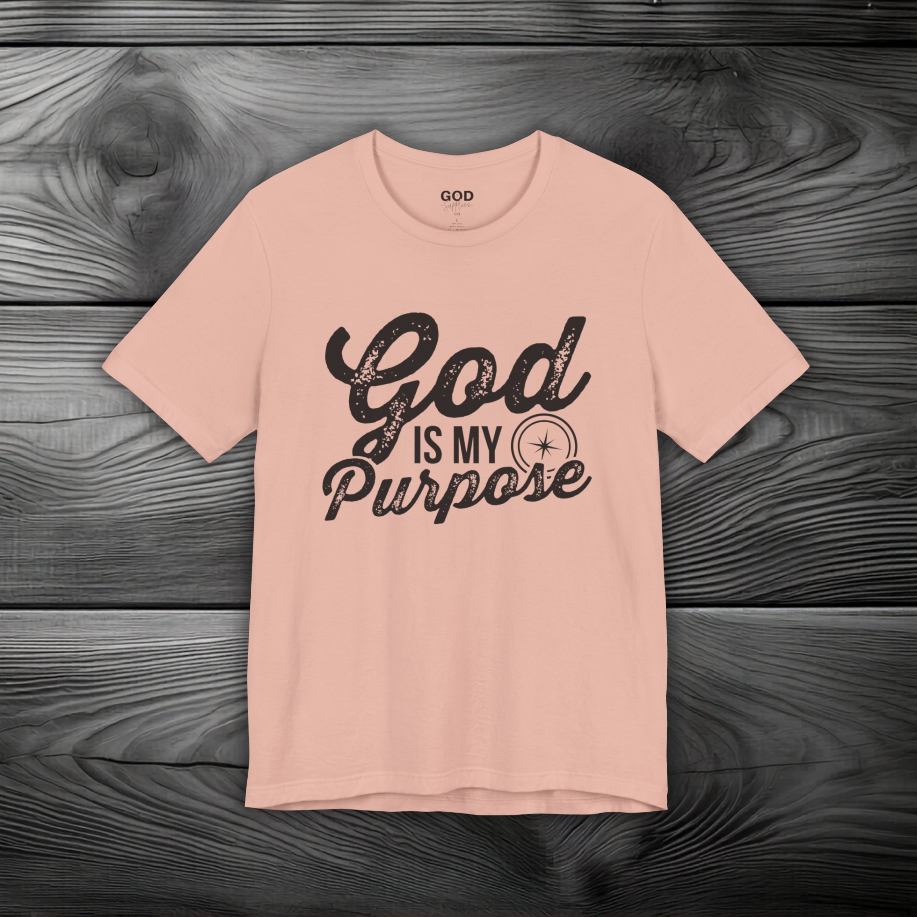 God is My Purpose Unisex Jersey Short Sleeve Tee