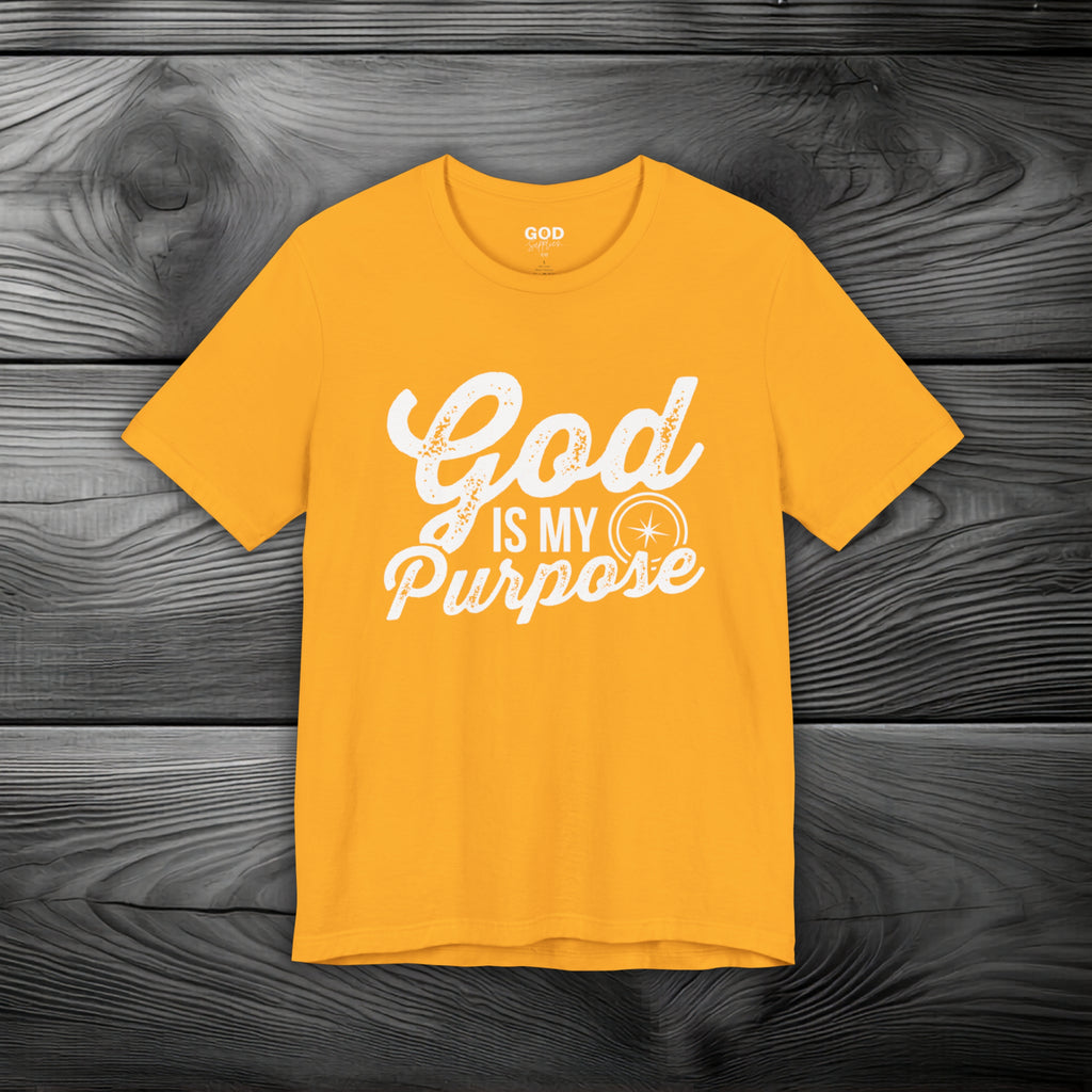 God is My Purpose Unisex Jersey Short Sleeve Tee