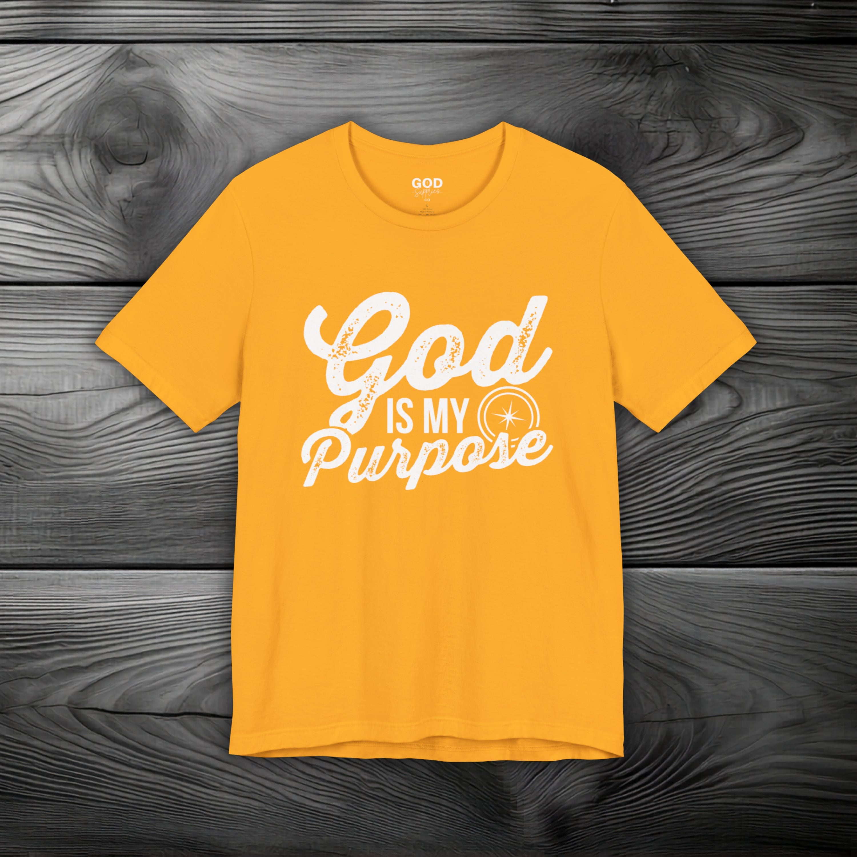 God is My Purpose Unisex Jersey Short Sleeve Tee